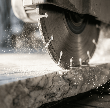 Jak ciąć granit i marmur - na mokro czy na sucho?