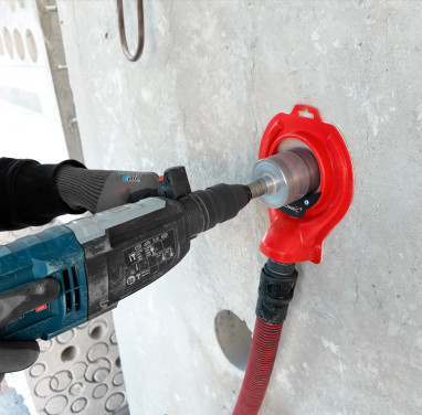 Diamond drilling without water: everything about dry drilling and core bits