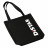 Black Distar tote bag, Distar №2