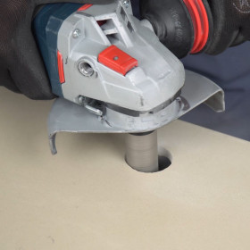 Frez diamentowy GF-V 25x50xM14 Contour PRO №4 Frez diamentowy GF-V 25x50xM14 Contour PRO, Baumesser №4