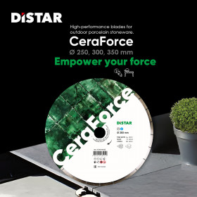 Diamond cutting blade 1A1RSS 250x30 CeraForce, Distar №8