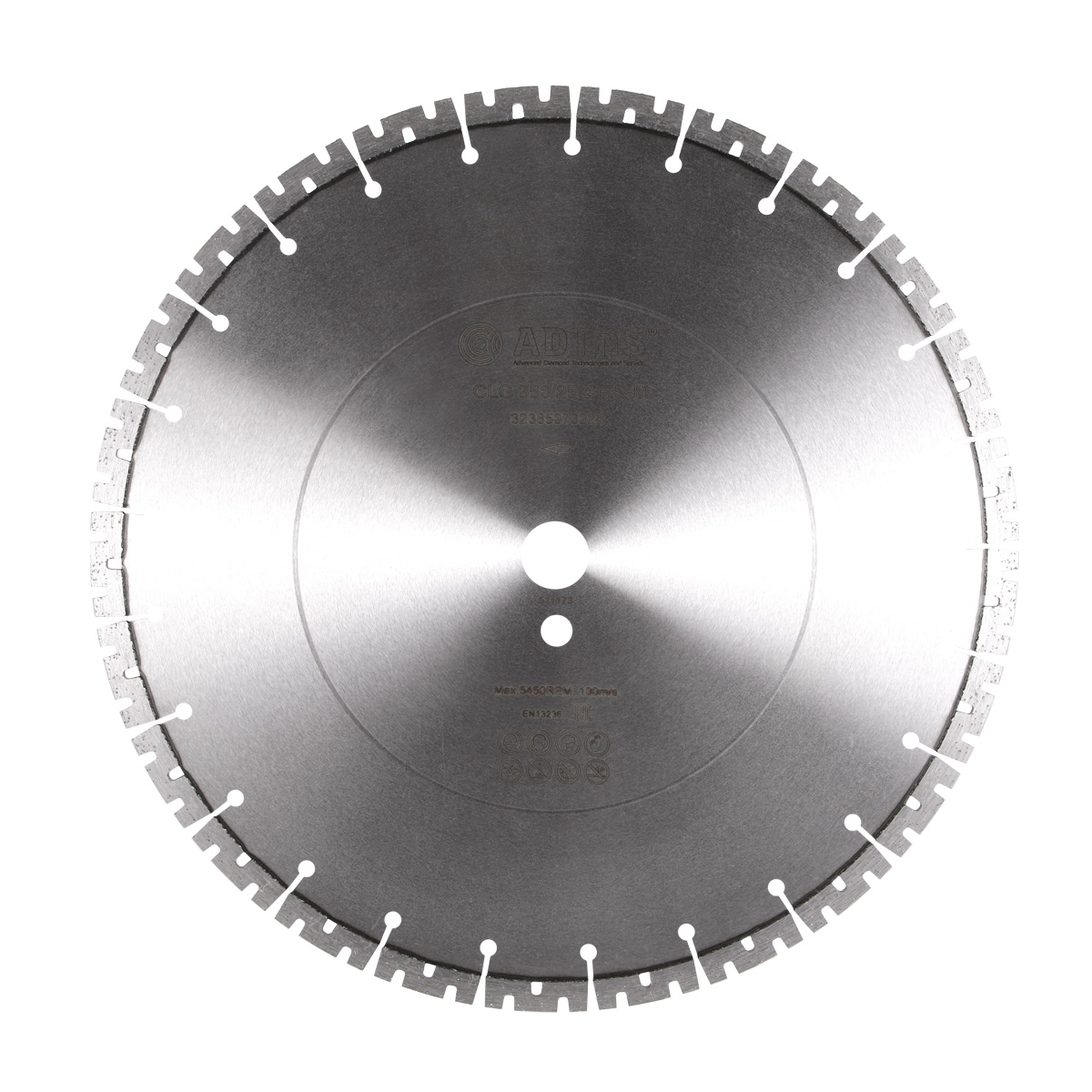 Diamond cutting blade 1A1RSS 350 CLG RS-M