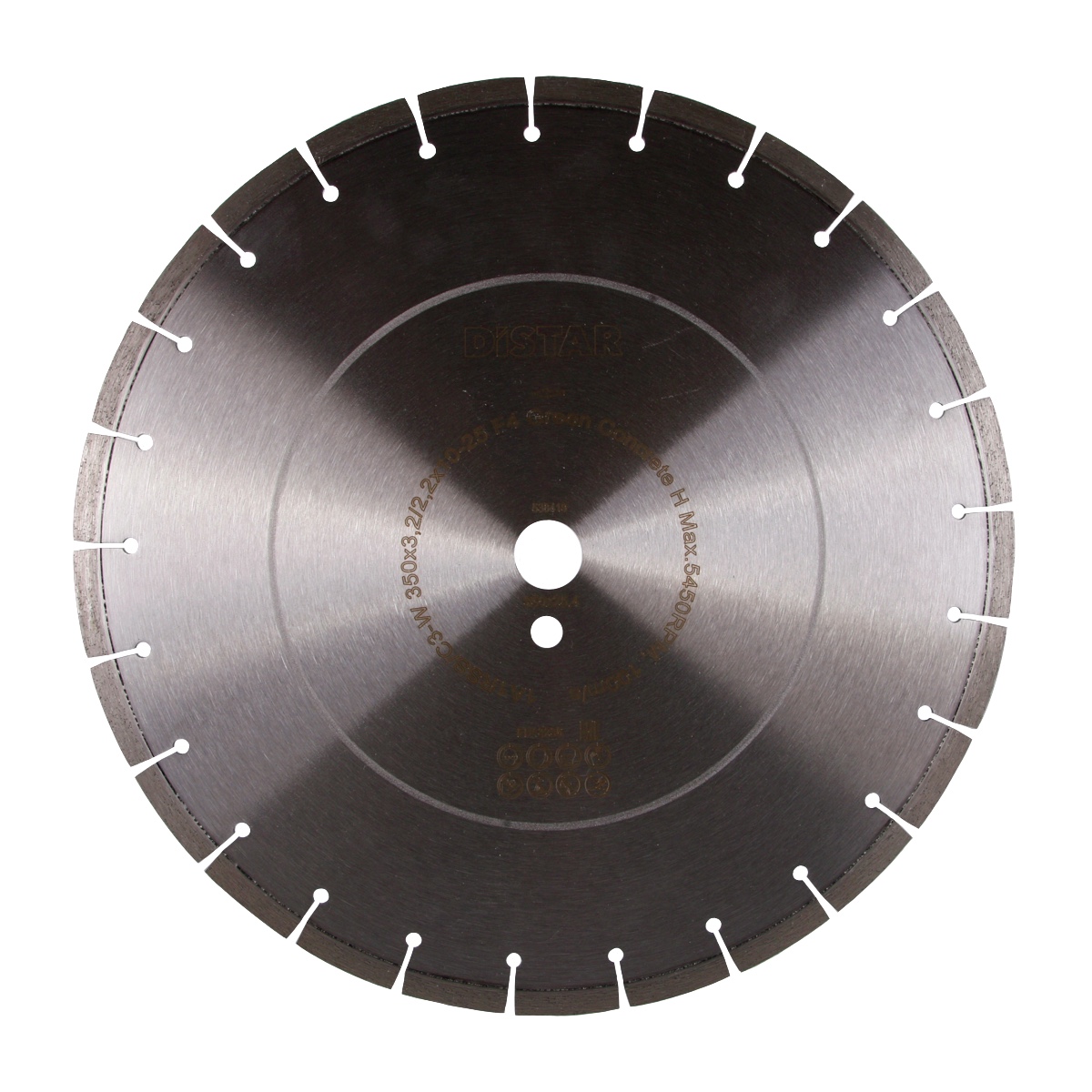Diamentowa tarcza tnąca 1A1RSS/C3-W 350x3,2/2,2x10x25,4-25 F4 Green Concrete H