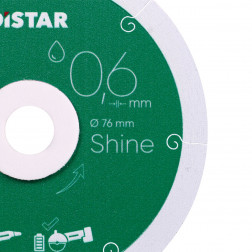 Diamond cutting blade Distar 76x0,6 Shine