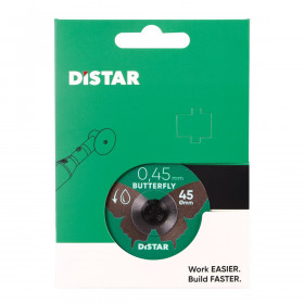 Diamond cutting blade Distar 45x0,45x5,8H Butterfly, Distar №6