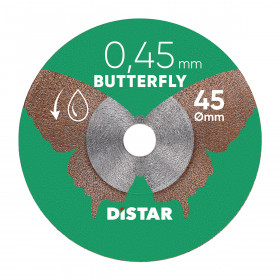 Diamentowa tarcza tnąca Distar 45x0,45x5,8H Butterfly, Distar №1