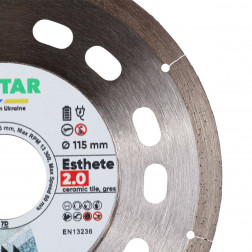 Diamond cutting blade 1A1R 115x1,1x6x22,23  Esthete 2.0