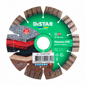 Diamond cutting blade 1A1RSS 125 Maestro H12, Distar №1