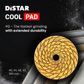 Polishing pad for ceramics and porcelain 100x3x15 CoolPAD 0, Distar №6