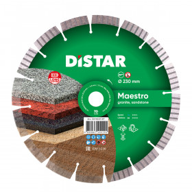 Diamond cutting blade 1A1RSS/C3-W 230x22,23 Maestro, Distar №1