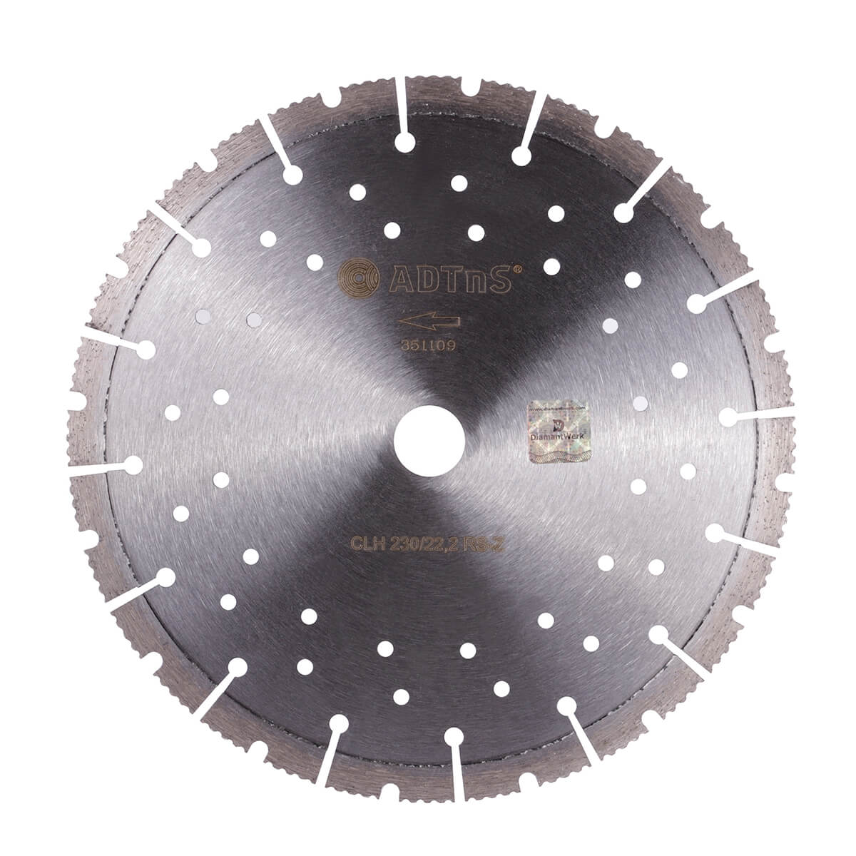 Diamond cutting blade 1A1RSS 230 CLH RS-Z