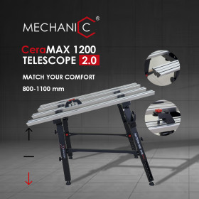 Tilers workbench CeraMAX 1200 TELESCOPE 2.0, Mechanic №8