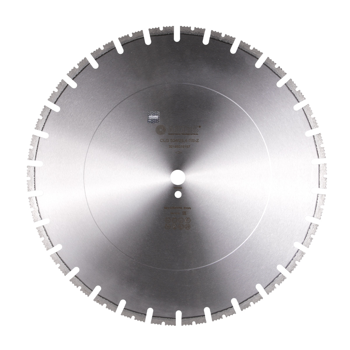 Diamond cutting blade 1A1RSS 504 CLG RS-Z