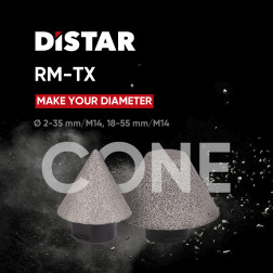 Diamentowy przecinak stożkowy Cone 2-35/M14