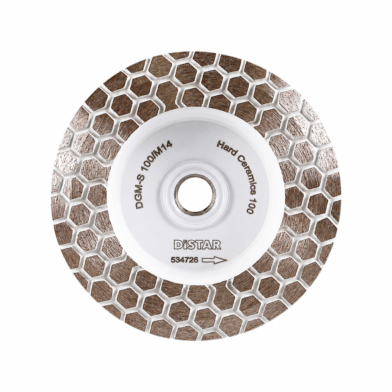 Frez diamentowy DGM-S 100/M14 Hard Ceramics 60