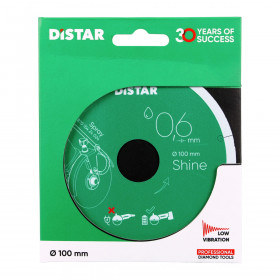 Diamond cutting blade 1A1R 101,6x0,6x22,23 Shine, Distar №5