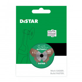 Diamentowa tarcza tnąca Distar 45x0,45x5,8H/3,2-3,0F Butterfly, Distar №5
