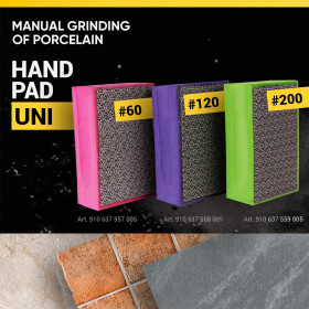 Ręczne diamentowe gąbka szlifujące HAND PAD UNI #200, Baumesser №7