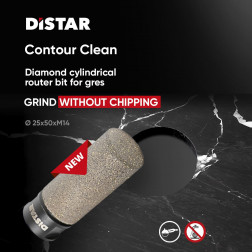 Frez diamentowy GF-V 25x50xM14 Contour Clean