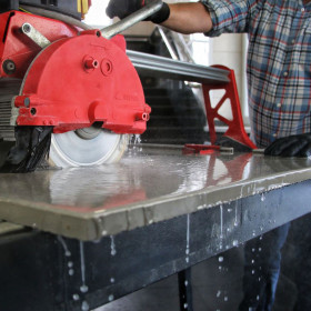 Diamentowa tarcza tnąca 1A1R 115 Hard ceramics Advanced №4 Diamentowa tarcza tnąca 1A1R 115 Hard ceramics Advanced, Distar №4