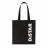 Black Distar tote bag, Distar №1