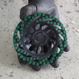 Grinding cup Distar DGS-S 125/22,23-77 Green Point