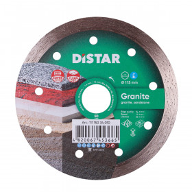 Diamond cutting blade 1A1R 115 Granite, Distar №1