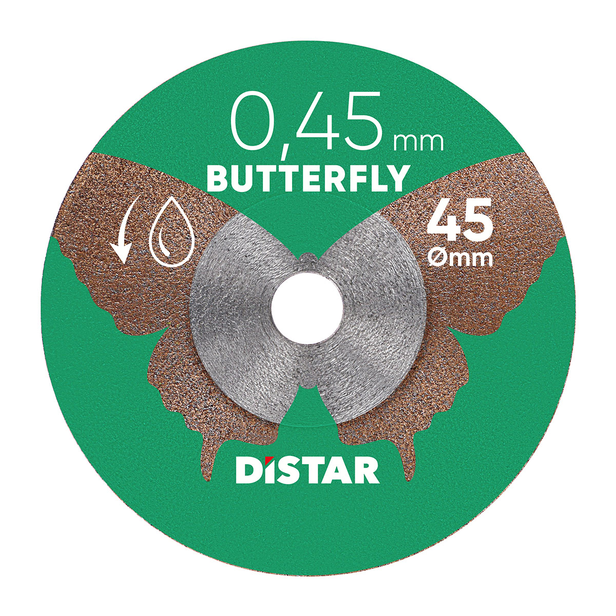 Diamond cutting blade Distar 45x0,45x5,8H Butterfly
