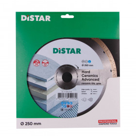 Diamond cutting blade 1A1R 250 Hard ceramics Advanсed, Distar №6
