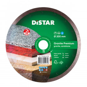 Diamond cutting blade 1A1R 200 Granite Premium, Distar №1