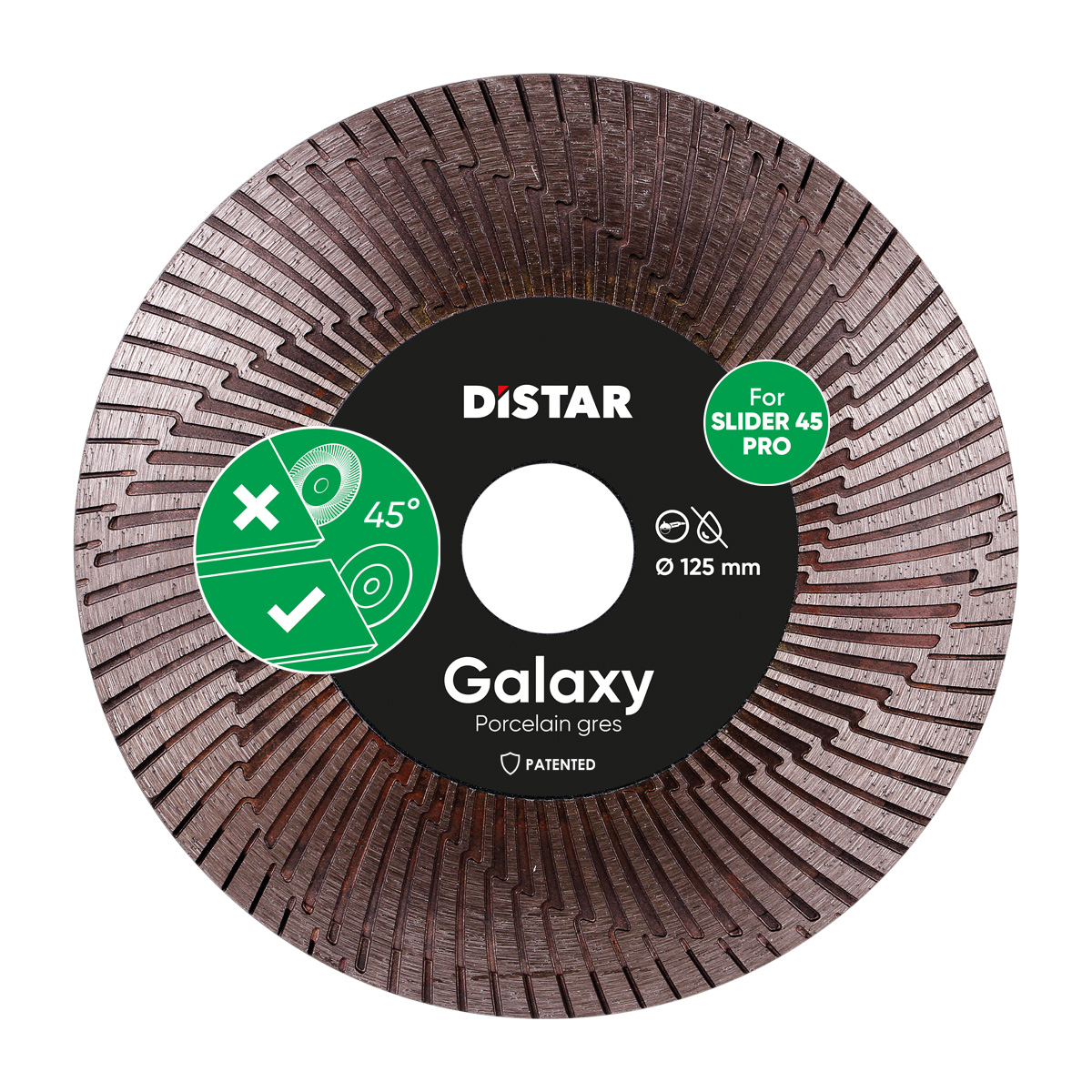 Diamond cutting blade 1A1R 125x30 Galaxy