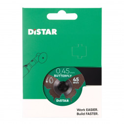 Diamentowa tarcza tnąca Distar 45x0,45x5,8H Butterfly
