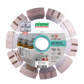 Diamond cutting blade 1A1RSS 125 Bestseller Universal, Distar №1