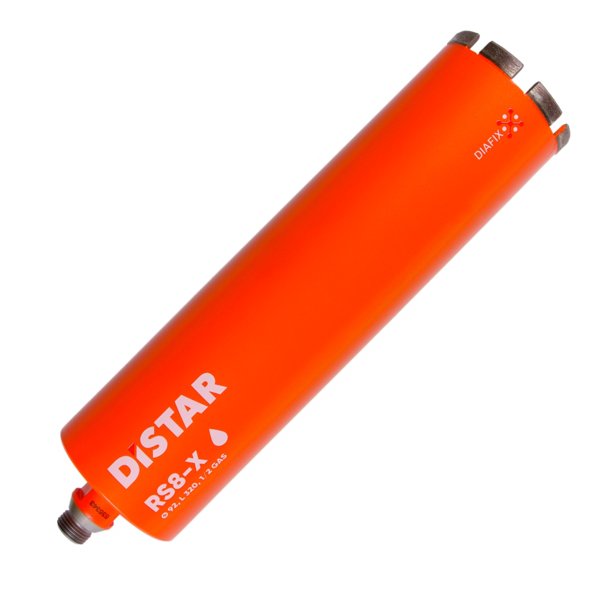 Wiertło diamentowe DDS-W 092x320-8x1/2 GAS DLD 92 RS8-X