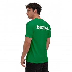 Markowana basicowa koszulka z elastanem, Distar №2