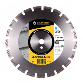 Круг алмазний вiдрiзний 1A1RSS 350 Universal, Baumesser №1