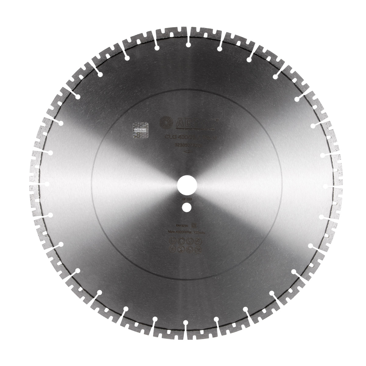 Diamond cutting blade 1A1RSS 400 CLG RS-M