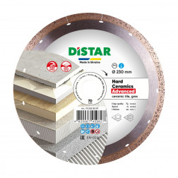 Diamond cutting blade 1A1R 230 Hard ceramics Advanced, Distar №1