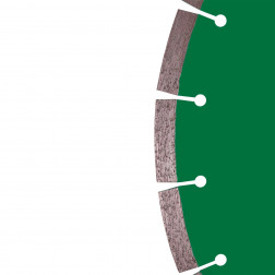 Diamond cutting blade 1A1RSS 350x32UNI H
