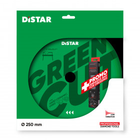 Diamond cutting blade 1A1R 250x25,4 Green Cut №4 Diamond cutting blade 1A1R 250x25,4 Green Cut, Distar №4