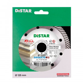 Diamond cutting blade 1A1R 125 Gres Master, Distar №5