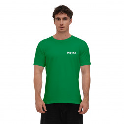 Markowana basicowa koszulka z elastanem