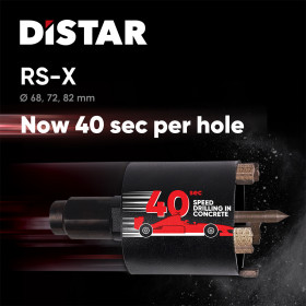 Diamond drill 82x70-6хМ16 RS-X №7 Diamond drill 82x70-6хМ16 RS-X, Distar №7