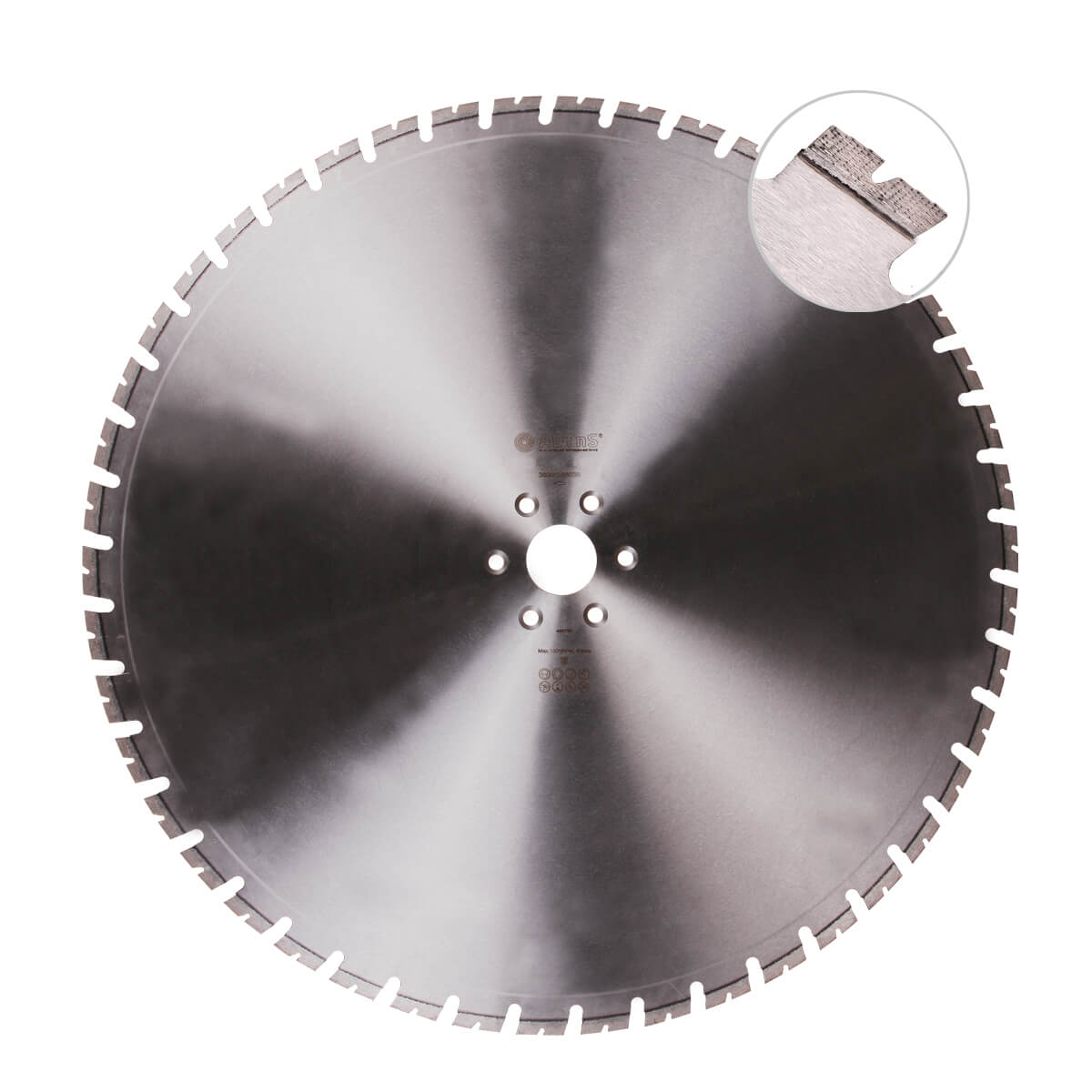 Diamond cutting blade 1A1RSS/C1-W 700x4,5/3.7x12x60-40 F9 CLW 700x4.5/60 RS-X