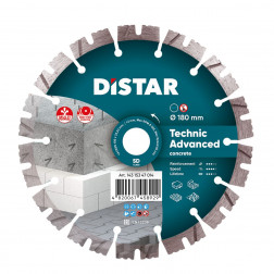 Diamentowa tarcza tnąca 1A1RSS 180 Technic Advanced, Distar №1