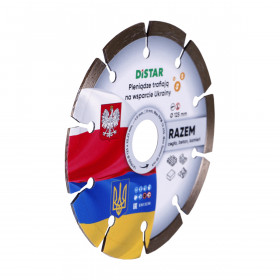 Diamond cutting blade 1A1RSS/C3 125x22,23 Razem №4 Diamond cutting blade 1A1RSS/C3 125x22,23 Razem, Distar №4