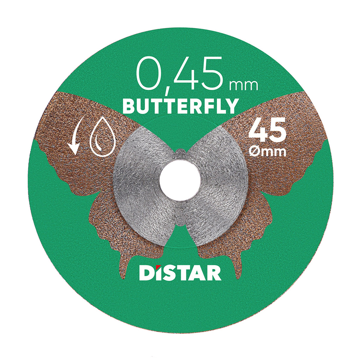Diamentowa tarcza tnąca Distar 45x0,45x5,8H Butterfly