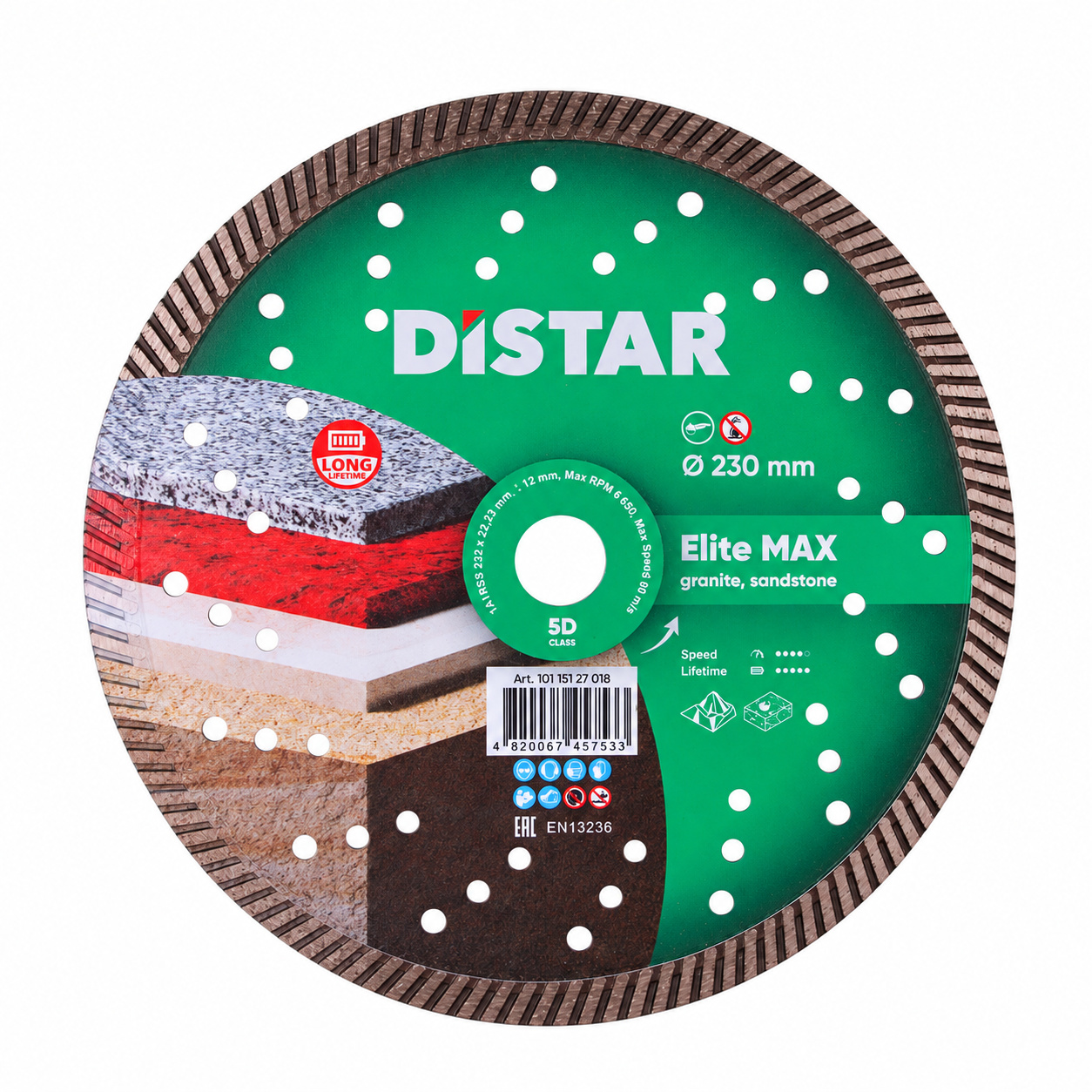 Diamentowa tarcza Turbo 232 Elite Max 230 мм