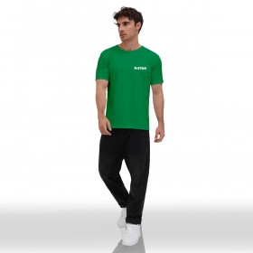 Markowana basicowa koszulka z elastanem, Distar №3