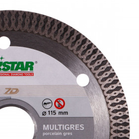 Diamond cutting blade 1A1R 115 Multigres №3 Diamond cutting blade 1A1R 115 Multigres, Distar №3